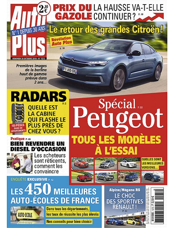 Auto Plus N1573 Du 26 Octobre 2018