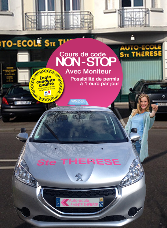 Accueil auto école sainte thérèse à metz Autoécole Sainte Thérèse